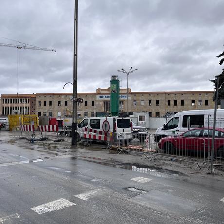 Budowa Rzeszowskiego Centrum Komunikacyjnego [styczeń 2023] - fot 1